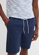 Bermuda con elastico in vita in puro cotone, regular fit, bonprix