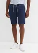 Bermuda con elastico in vita in puro cotone, regular fit, bonprix