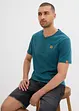 Maglia serafino in puro cotone biologico (pacco da 2), bonprix