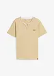 Maglia serafino in puro cotone biologico, bonprix