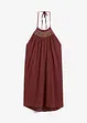 Abito con spalline sottili in crinkle strutturato, bonprix