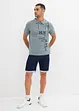 Polo a maniche corte in piquet di puro cotone, slim fit, bonprix