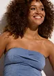 Tankini (set 2 pezzi) con filato glitterato, bonprix
