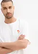 T-shirt con stampa dietro, loose fit, bonprix