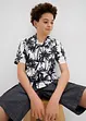 Camicia a maniche corte in morbida viscosa, bonprix