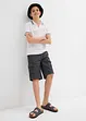 Bermuda cargo in chambray, regular fit, bonprix