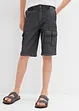 Bermuda cargo in chambray, regular fit, bonprix