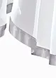 Tendina corta con fascia di satin e poliestere riciclato, bonprix