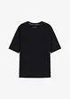 T-shirt per sport oversize con cotone, ad asciugatura rapida, bonprix