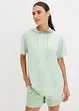 T-shirt oversize per sport con cappuccio, ad asciugatura rapida, bonprix