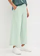 Pantaloni capri sportivi comodi con gambe larghe, bonprix