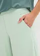 Pantaloni capri sportivi comodi con gambe larghe, bonprix