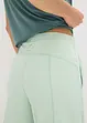 Pantaloni capri sportivi comodi con gambe larghe, bonprix