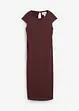 Abito midi in simil maglia, bonprix