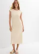 Abito midi in simil maglia, bonprix
