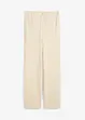 Pantaloni a palazzo in simil maglia, bonprix