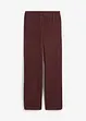 Pantaloni a palazzo in simil maglia, bonprix