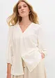 Camicetta oversize in misto viscosa morbido, bonprix