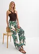 Pantaloni larghi in viscosa fluente, bonprix