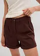 Shorts in twill a vita alta, bonprix