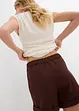 Shorts in twill a vita alta, bonprix