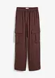 Pantaloni cargo in misto lyocell fluente, bonprix