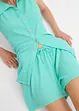 Shorts con elastico in vita in crêpe operato, bonprix