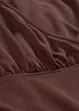 Maglia a portafoglio in misto viscosa fluente, bonprix