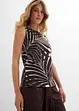 Top con spacchi laterali, bonprix