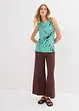 Top con spacchi laterali, bonprix