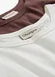 T-shirt in puro cotone biologico (pacco da 2), bonprix