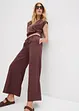 Pantaloni culotte in misto viscosa fluente, bonprix