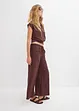 Pantaloni culotte in misto viscosa fluente, bonprix