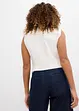 Gilet in jeans elasticizzato, bonprix