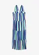 Abito a righe con spalline in viscosa strutturata, bonprix