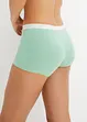 Boxer aderenti da donna con cotone biologico (pacco da 5), bonprix
