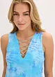 Abito midi con mesh, bonprix
