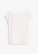 Maglia con dettaglio in satin, bonprix