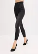 Leggings effetto jeans senza cuciture con effetto modellante forte, bonprix