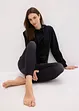 Leggings effetto jeans senza cuciture con effetto modellante forte, bonprix