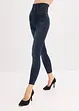 Leggings effetto jeans senza cuciture con effetto modellante forte, bonprix