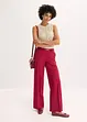 Pantaloni larghi con cintura decorativa, bonprix