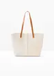 Borsa shopper in tela, bonprix