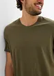 T-shirt con scollo a V (pacco da 3), bonprix