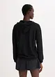 Giacca sportiva oversize in mesh trasparente, bonprix