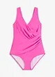 Costume intero incrociato con effetto modellante medio, bonprix