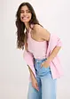 Top all'americana in maglia di soffice viscosa, bonprix