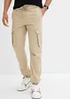 Pantaloni cargo con elastico in vita regular fit, straight, bonprix