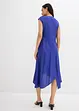 Abito midi asimmetrico in fine viscosa, bonprix