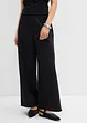 Pantaloni larghi in piquet, bonprix